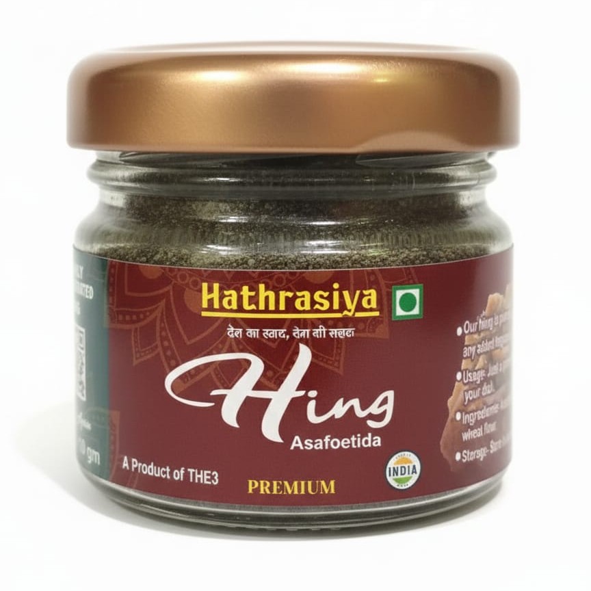 Hathrasiya Dudhiya Hing (20g) – The Gold Standard of Asafoetida